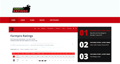 Desktop Screenshot of formproratings.co.nz